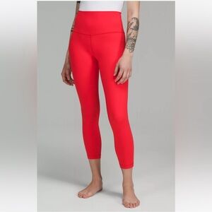 Lululemon Athletica Red Leggings size 6